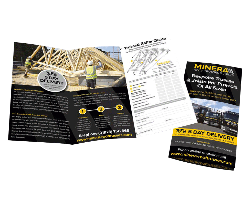 Outsource Your Marketing - Leaflet Design