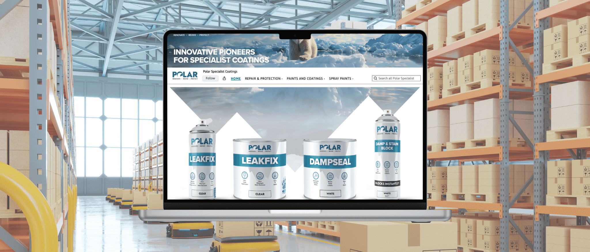 Polar coatings search engine optimisation